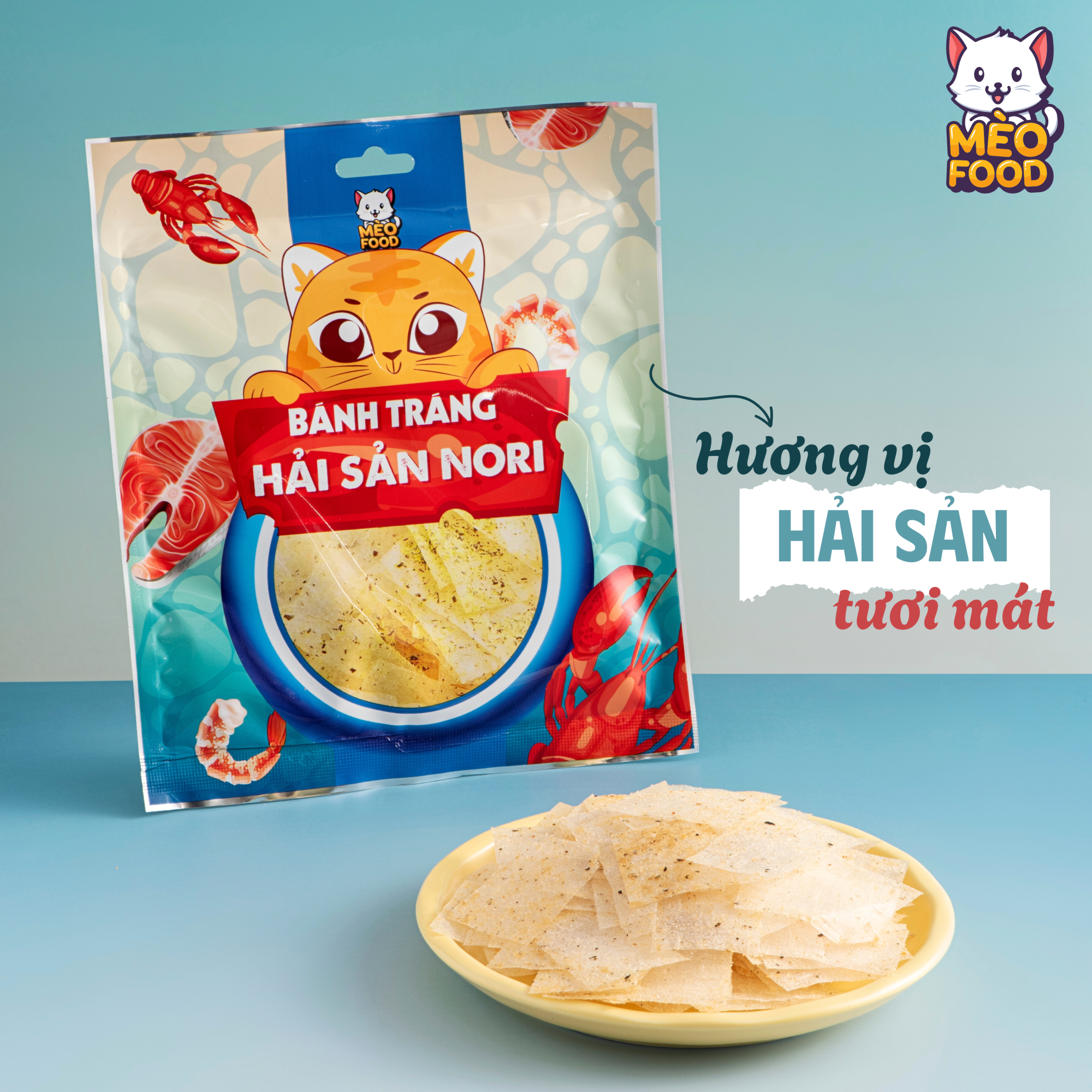 Bánh tráng Hải Sản Nori 